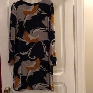 H&M, open back dress